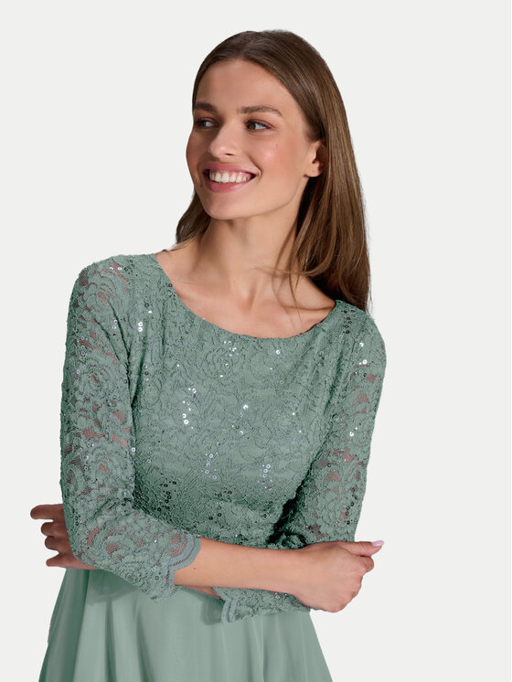 Swing Swing Kokteiļkleita 77761710 Zaļš Regular Fit