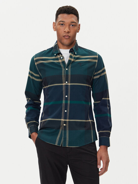 Barbour Barbour Kampsun Case Fair MKN1027BK52 Must Regular Fit
