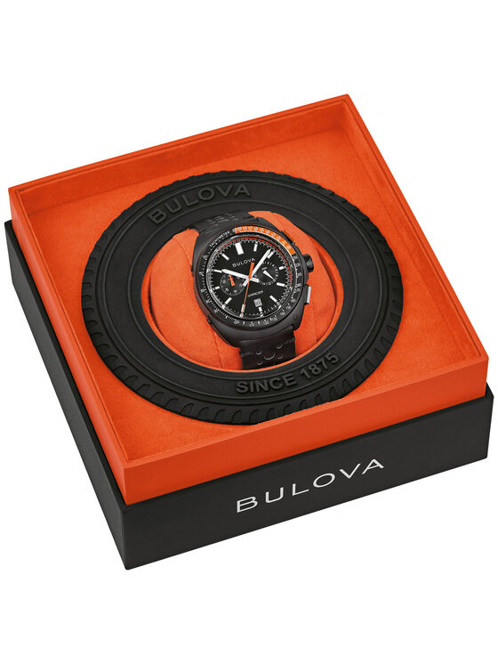 Bulova Bulova Zegarek 98B428 Czarny