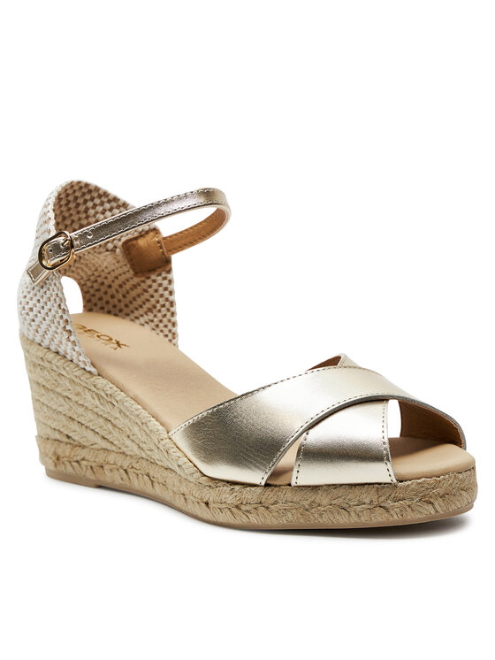 Geox Geox Espadrile D Gelsa Low D45NGA 000CF C2012 Auriu