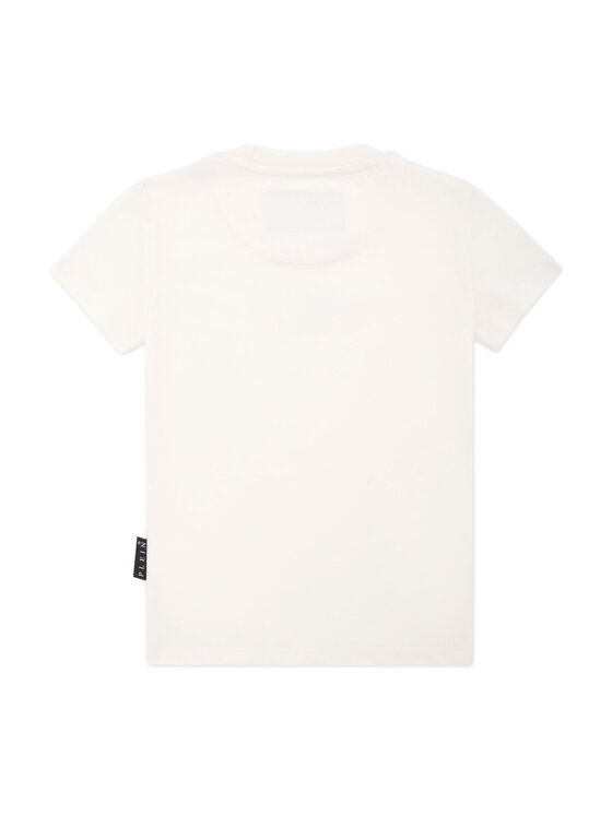 PHILIPP PLEIN PHILIPP PLEIN T-Shirt 28135 Biały Regular Fit