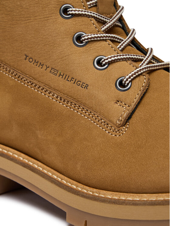 Tommy Hilfiger Tommy Hilfiger Ορειβατικά παπούτσια Flex Th Outdoor W Nbk Boot FM0FM05563 Καφέ