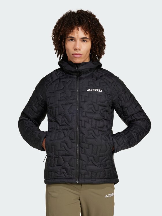 adidas adidas Kurtka outdoor Terrex Xperior Czarny Regular Fit