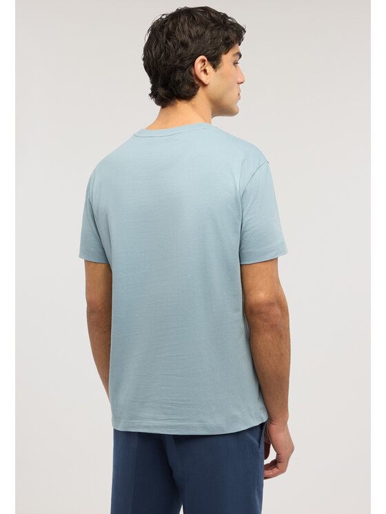 Trussardi Trussardi T-Shirt G0568000127N024 Turkusowy Regular Fit