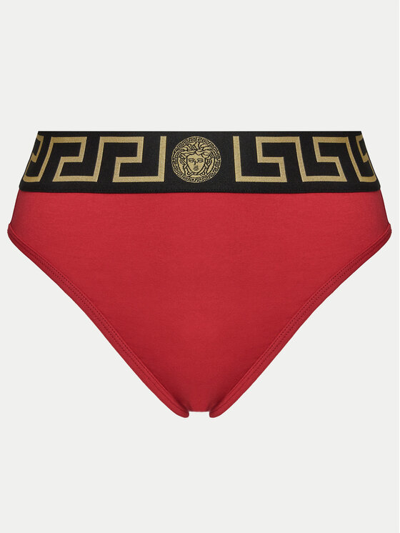 Versace Versace Klasszikus magas derekú alsó AUD01050 1A10011 Piros