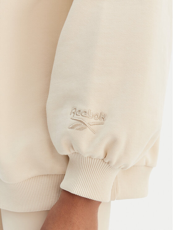Reebok Reebok Sweatshirt Reebok x Ewa Chodakowska RK25622CCW Beige Relaxed Fit