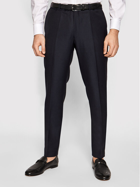 Oscar Jacobson Oscar Jacobson Брюки від костюму Denz 51705027 Cиній Slim Fit