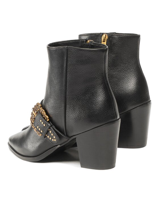 TWINSET TWINSET Botine 222TCT048 Negru