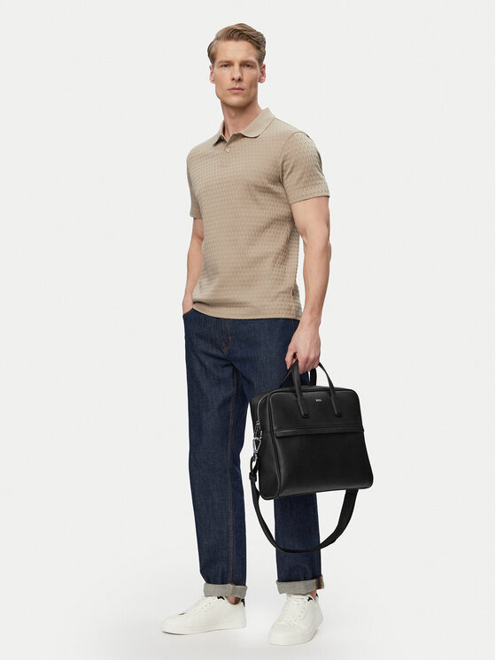BOSS Torba na laptopa 50483563 Czarny