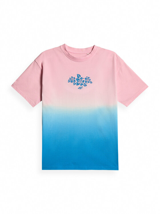 4F 4F T-Shirt SUMMER SPLASH Kolorowy Loose Fit