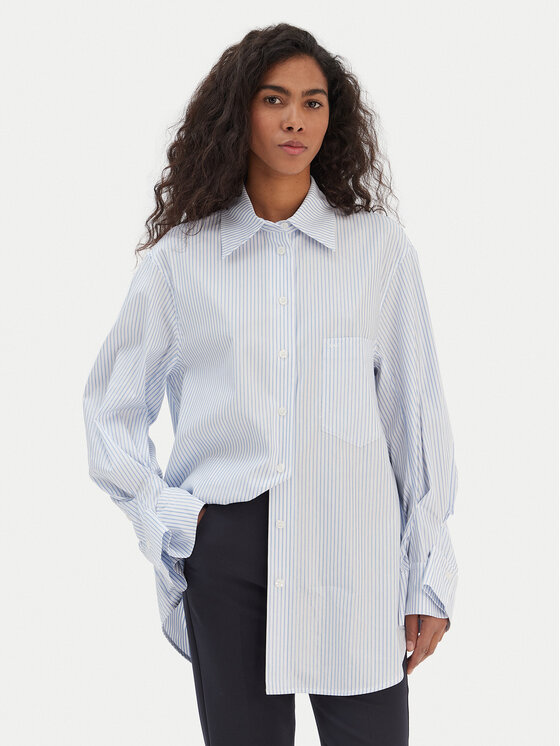JOOP! JOOP! Camicia Benice 30100734 Blu Relaxed Fit