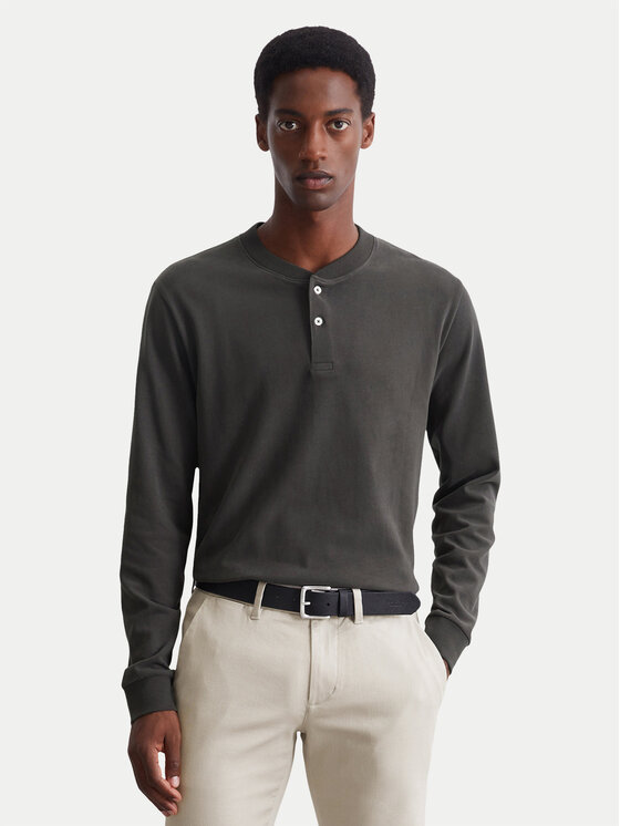 Marc O'Polo Longsleeve krekls 429 2042 52184 Pelēks Regular Fit