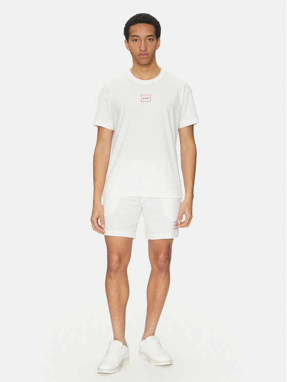 HUGO HUGO T-Shirt Laze 50525236 Beżowy Relaxed Fit