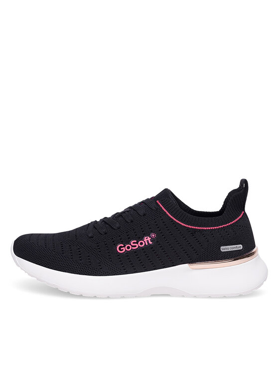 Go Soft Go Soft Sneakersy WP-12 Czarny