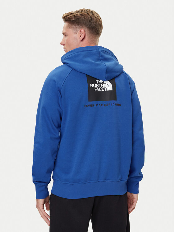 The North Face The North Face Mikina Redbox NF0A89F9 Modrá Regular Fit