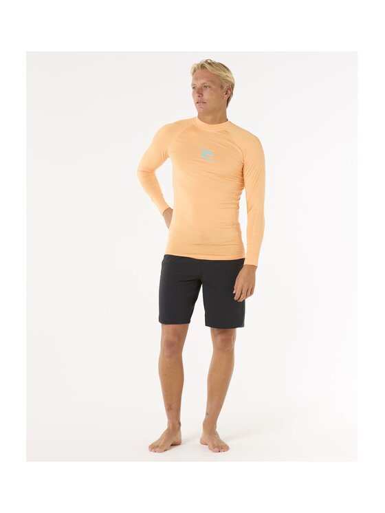Rip Curl Rip Curl Koszulka do pływania Waves Upf Perf L/S Pomarańczowy