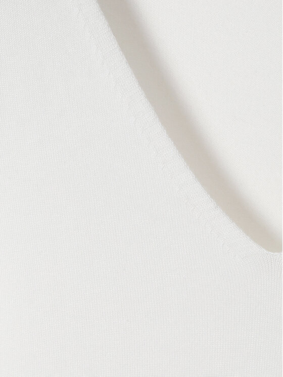 Tatuum Tatuum Sweter Tessa 1 T2316.089 Biały Slim Fit