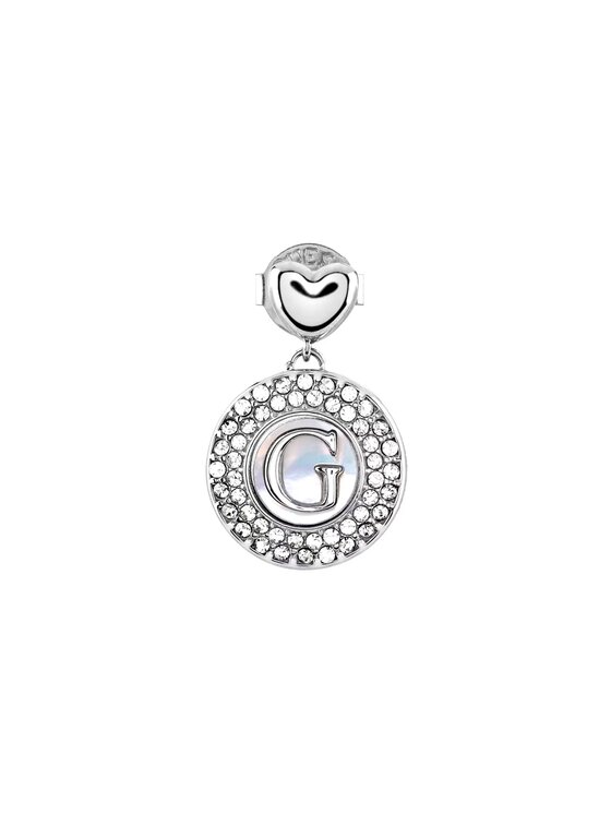 Guess Guess Kolczyki JUBE06209JW Srebrny