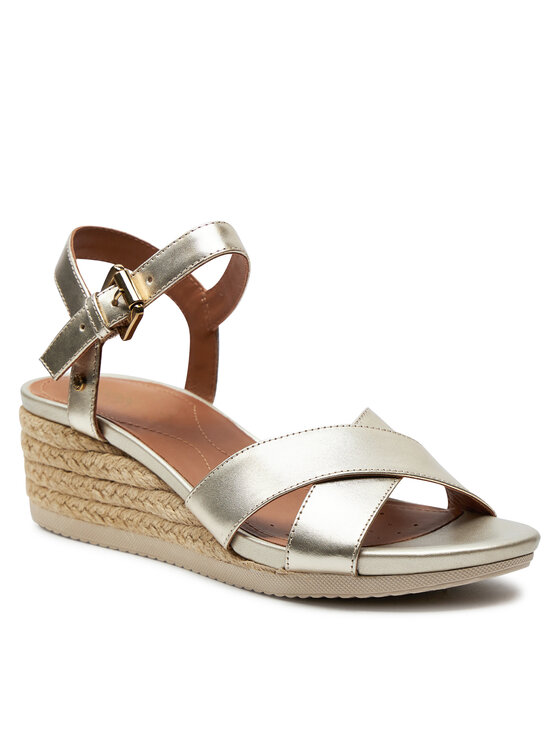 Geox Geox Espadrile D Ischia Corda D02HHC 000CF C2012 Auriu