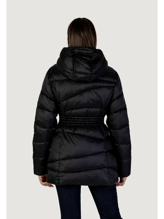 EA7 Emporio Armani EA7 Emporio Armani Giacca di pelle BOMBER JACKET Nero Egg Fit