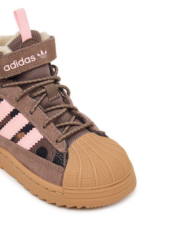 adidas adidas Kotníková obuv Superstar Winter Trek KH9795 Hnědá