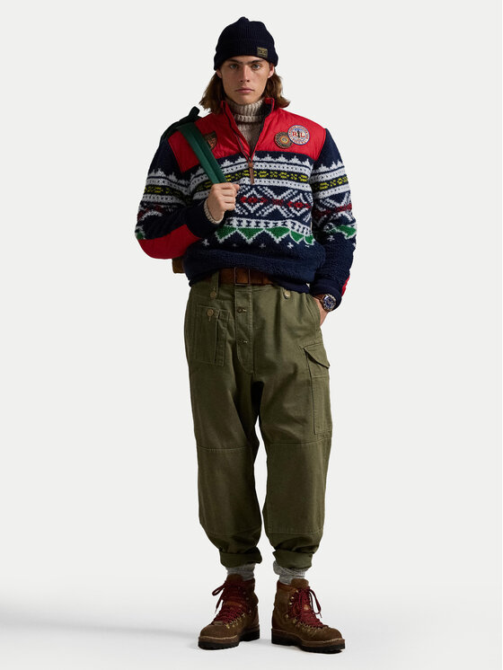 Polo Ralph Lauren Polo Ralph Lauren Majica dugih rukava 710950766001 Tamnoplava Regular Fit