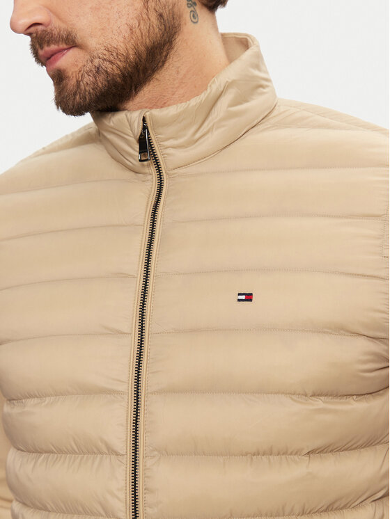 Tommy Hilfiger Tommy Hilfiger Kurtka przejściowa MW0MW37461 Beżowy Regular Fit