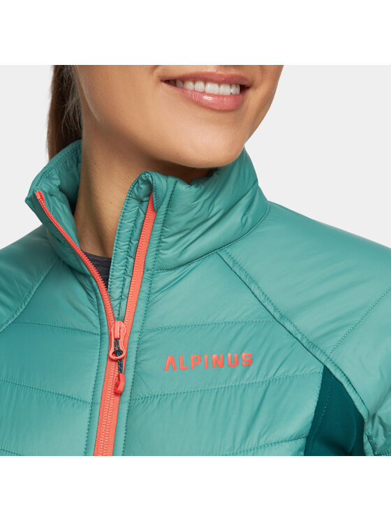 Alpinus Alpinus Kurtka outdoor Tofana Zielony Regular Fit
