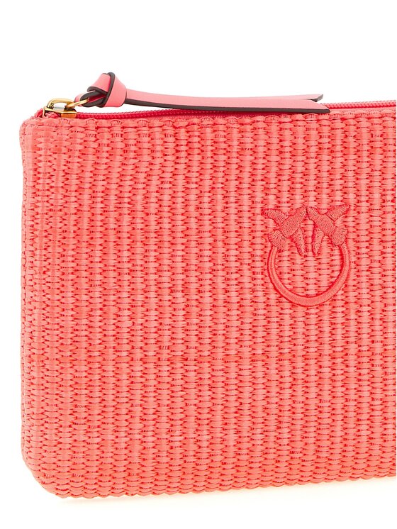 PINKO PINKO Torebka Fuchsia Polypropylene Clutch Różowy