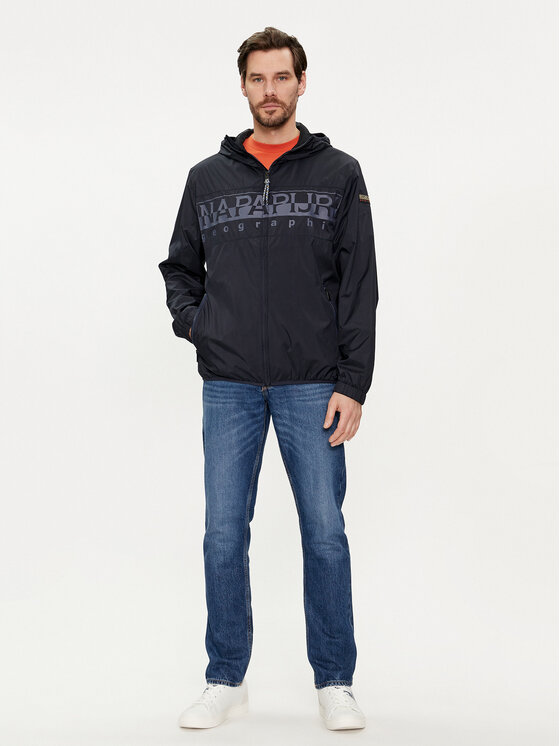 Napapijri Napapijri Übergangsjacke A-Raymi NP0A4IB7 Dunkelblau Regular Fit
