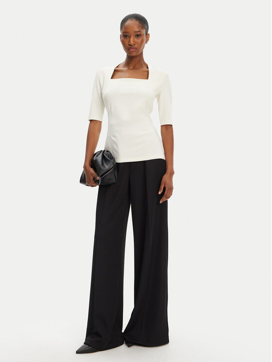BOSS BOSS Halenka Egamma 50541894 Écru Slim Fit