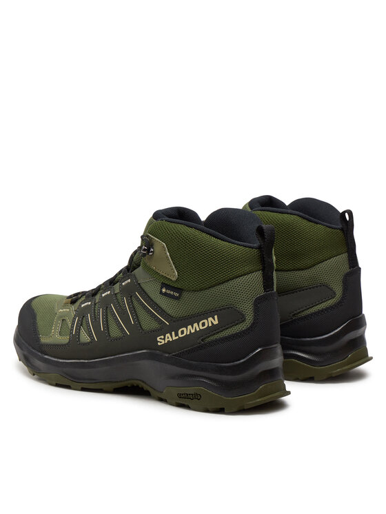 Salomon Salomon Trekingová obuv Grivola Mid Gore-Tex L47606400 Zelená