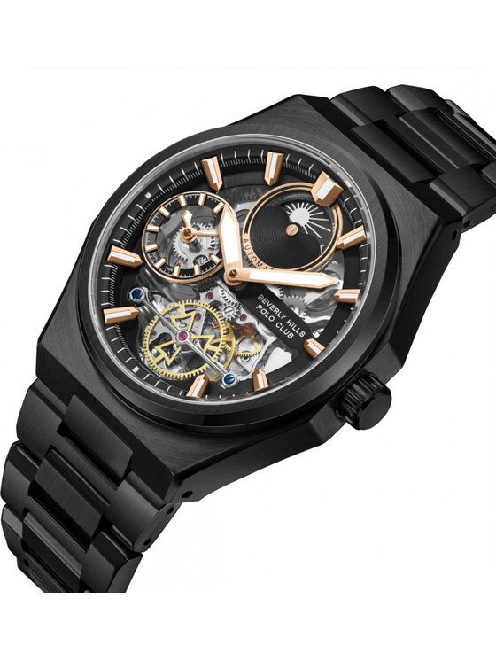 Beverly Hills Polo Club Beverly Hills Polo Club Zegarek BP3786X.650 Czarny