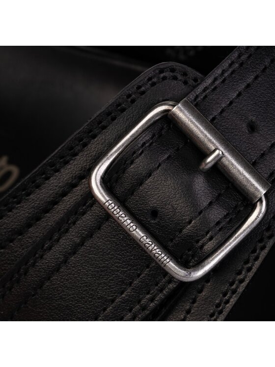 Roberto Cavalli Roberto Cavalli Nazouváky CALF PASHA 22559 A Černá