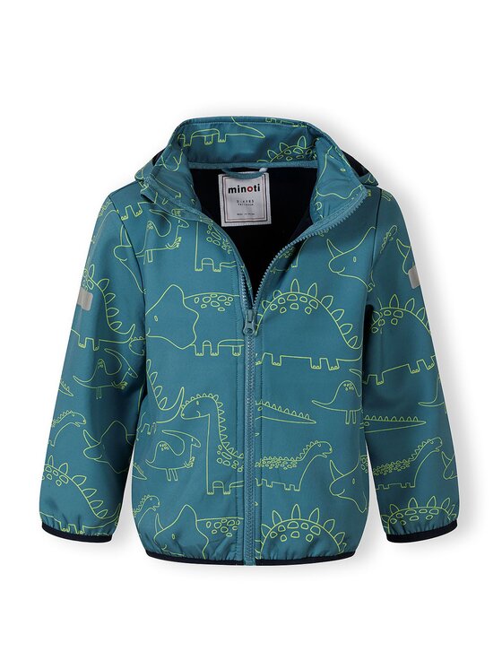 minoti minoti Kurtka przejściowa 29COAT210 Turkusowy Regular Fit