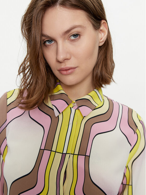 Marella Marella Ing Sirena 2413111033 Rózsaszín Regular Fit