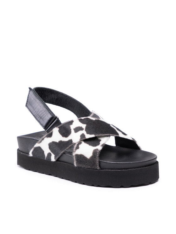 Eva Minge Eva Minge Sandalen EM-23-07-000638 Schwarz