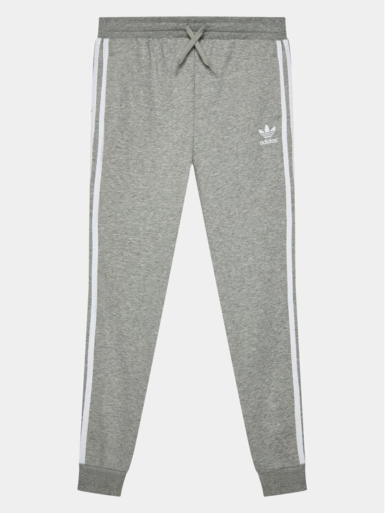 adidas adidas Долнище анцуг Trefoil 3-Stripes GD2705 Сив Regular Fit