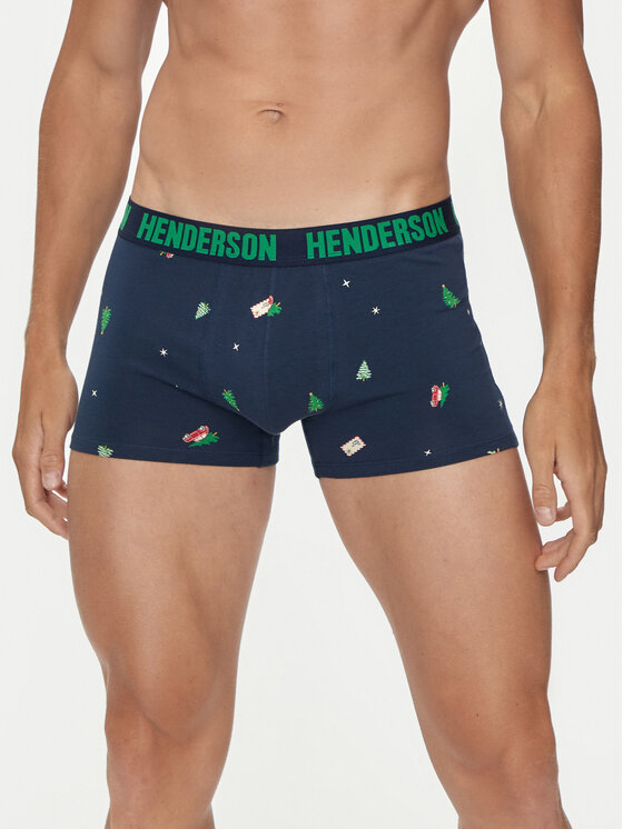 Henderson Henderson Set 2 perechi de boxeri Jury 42251 Albastru