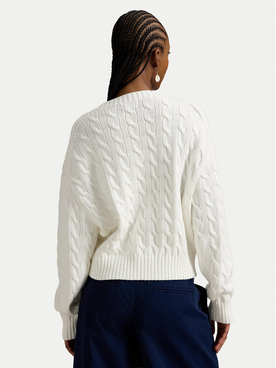 Polo Ralph Lauren Polo Ralph Lauren Pullover 211A96245003 Weiß Relaxed Fit