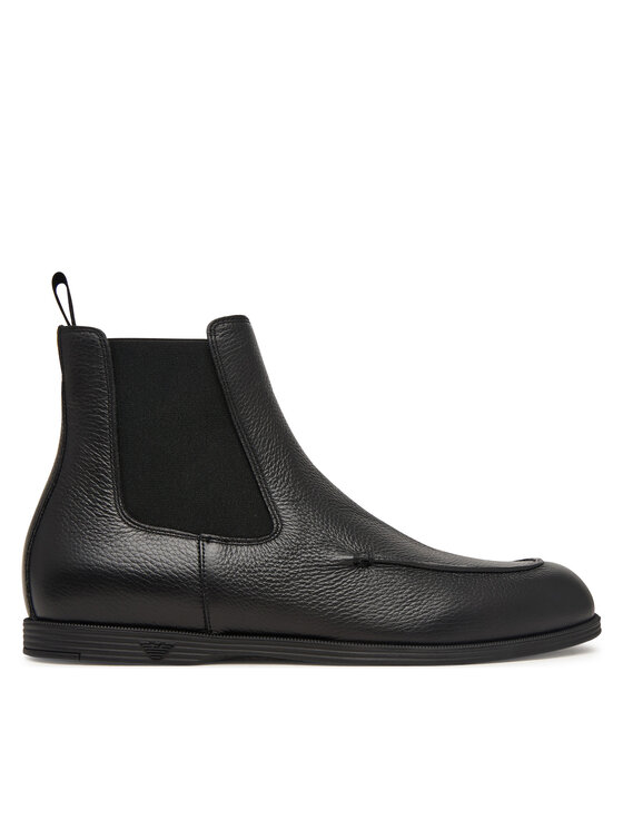 Emporio Armani Боти тип челси EM006203 AF28416 UC001 Черен