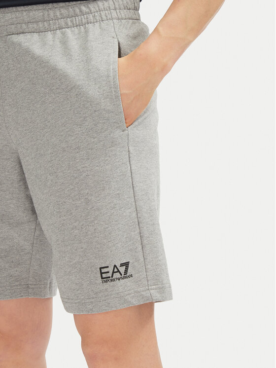 EA7 Emporio Armani EA7 Emporio Armani Pantaloni scurți sport 8NPS65 PJVRZ 3905 Gri