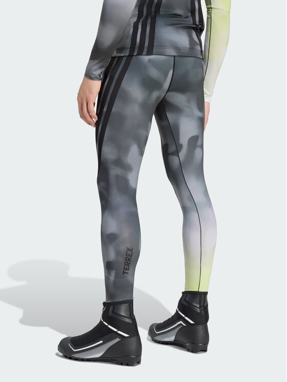 adidas adidas Spodnie narciarskie 171296 Żółty Fitted Fit