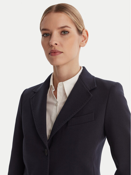 Weekend Max Mara Weekend Max Mara Sako Ginnasta 2615911011 Tmavomodrá Slim Fit