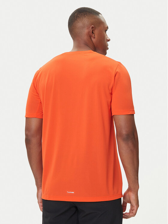 adidas adidas T-Shirt Terrex Multi Climacool Logo Tech JI9236 Oranžová Regular Fit