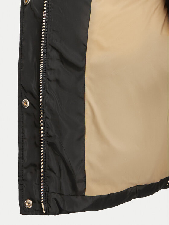 Fracomina Fracomina Ziemas jaka FP26WC3006O45801 Melns Slim Fit