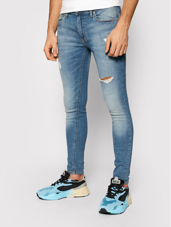 Jack & Jones Jack & Jones Τζιν Tom 12194929 Μπλε Slim Fit