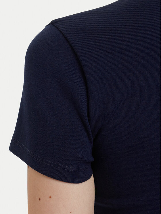 HUGO HUGO T-krekls Delanor 50570857 Zils Slim Fit
