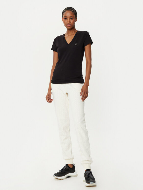 Armani Exchange Armani Exchange Póló XW000105 AF11929 UC001 Fekete Slim Fit