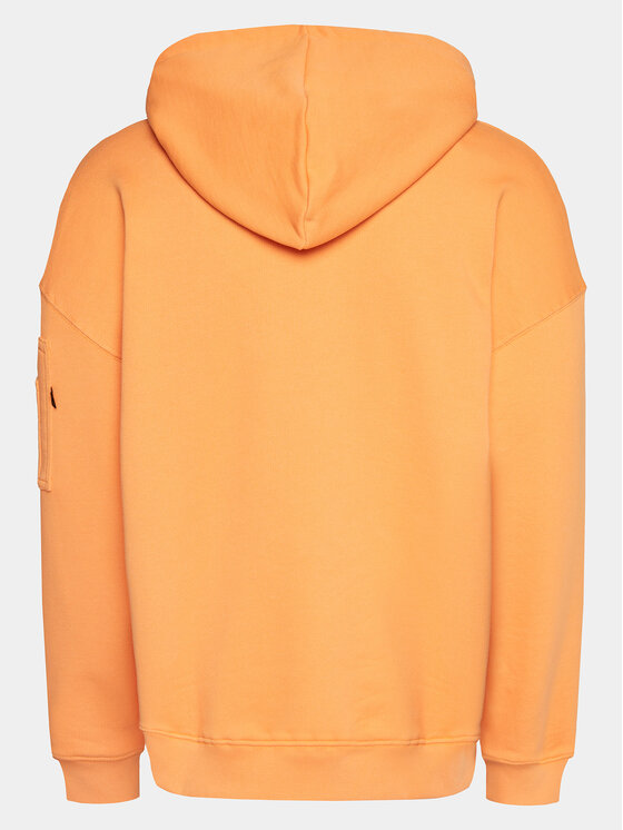 Alpha Industries Alpha Industries Bluza Essentials 146335 Pomarańczowy Relaxed Fit
